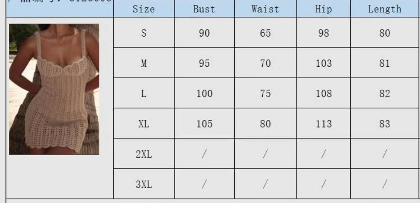 Sexy Knit Short Hollow Out Beach Dress Pearls V-neck Sleeveless Female Sling Dresses 2025 Spring Summer Lady Vacation Vestidos