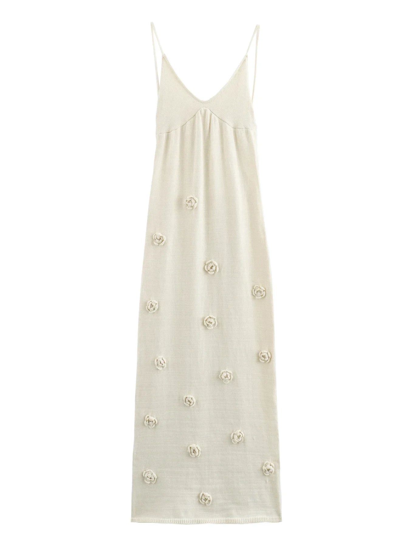 Women's Knit Embroidered Tank Dress Sleeveless Speed Selling Best Seller Fashionable European American Style Clothing