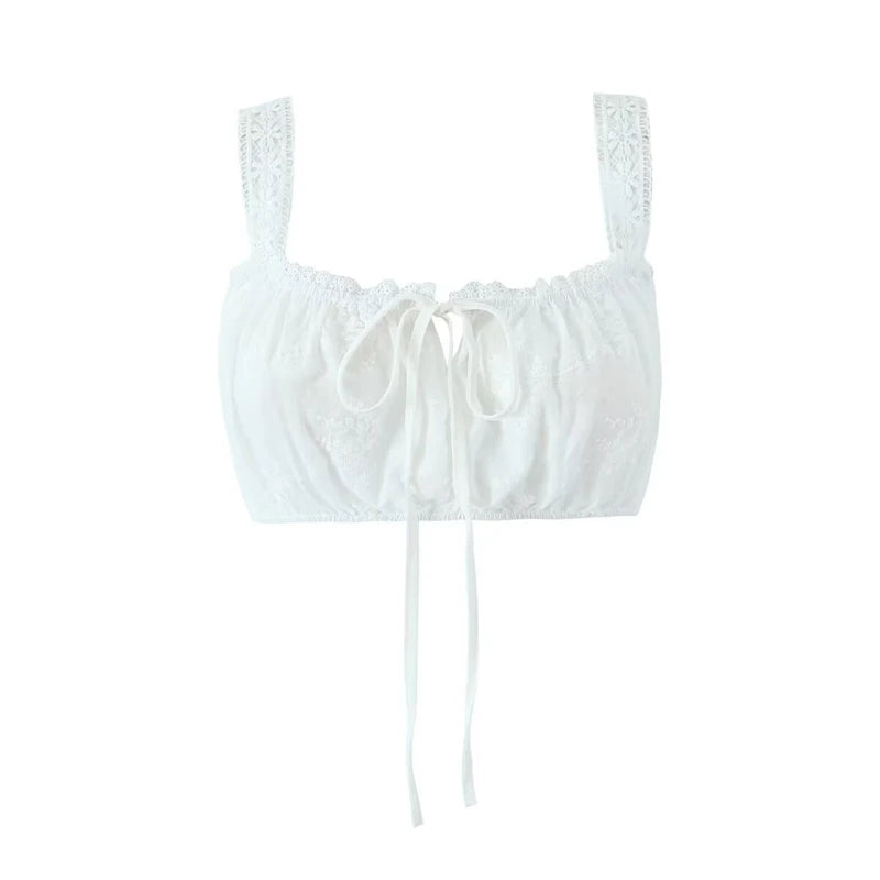 Lace Up Crop Top Skirt Sets For Women Off Shoulder Backless Vestidos Hollow Out Long Skirt 2025 Spring Summer Top Skirt Outfits