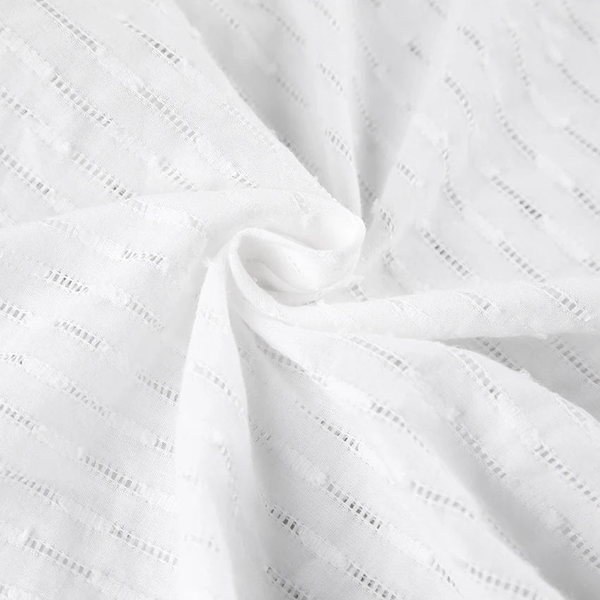 HiLoc 2025 Elegant Lace Short Robe Summer Casual Sleeveless White Dress Sleepwear Female Home Solid Lace-Up Robe Spring Pajamas