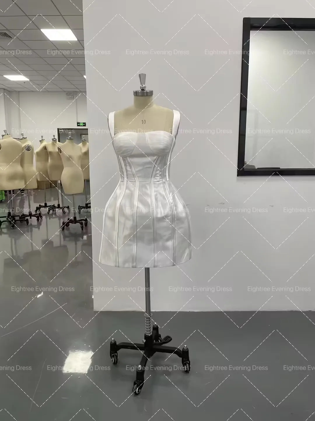 Eightree White Short Wedding Dress Spaghetti Straps Bride Evening Dress Wedding 2024 Elegant Bridal Party Gowns випускне плаття