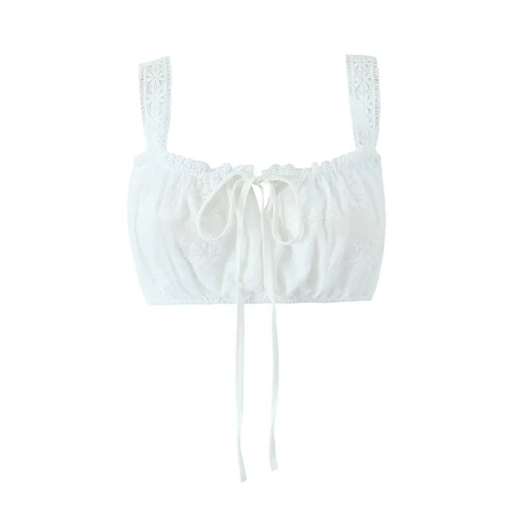 Lace Up Crop Top Skirt Sets For Women Off Shoulder Backless Vestidos Hollow Out Long Skirt 2025 Spring Summer Top Skirt Outfits