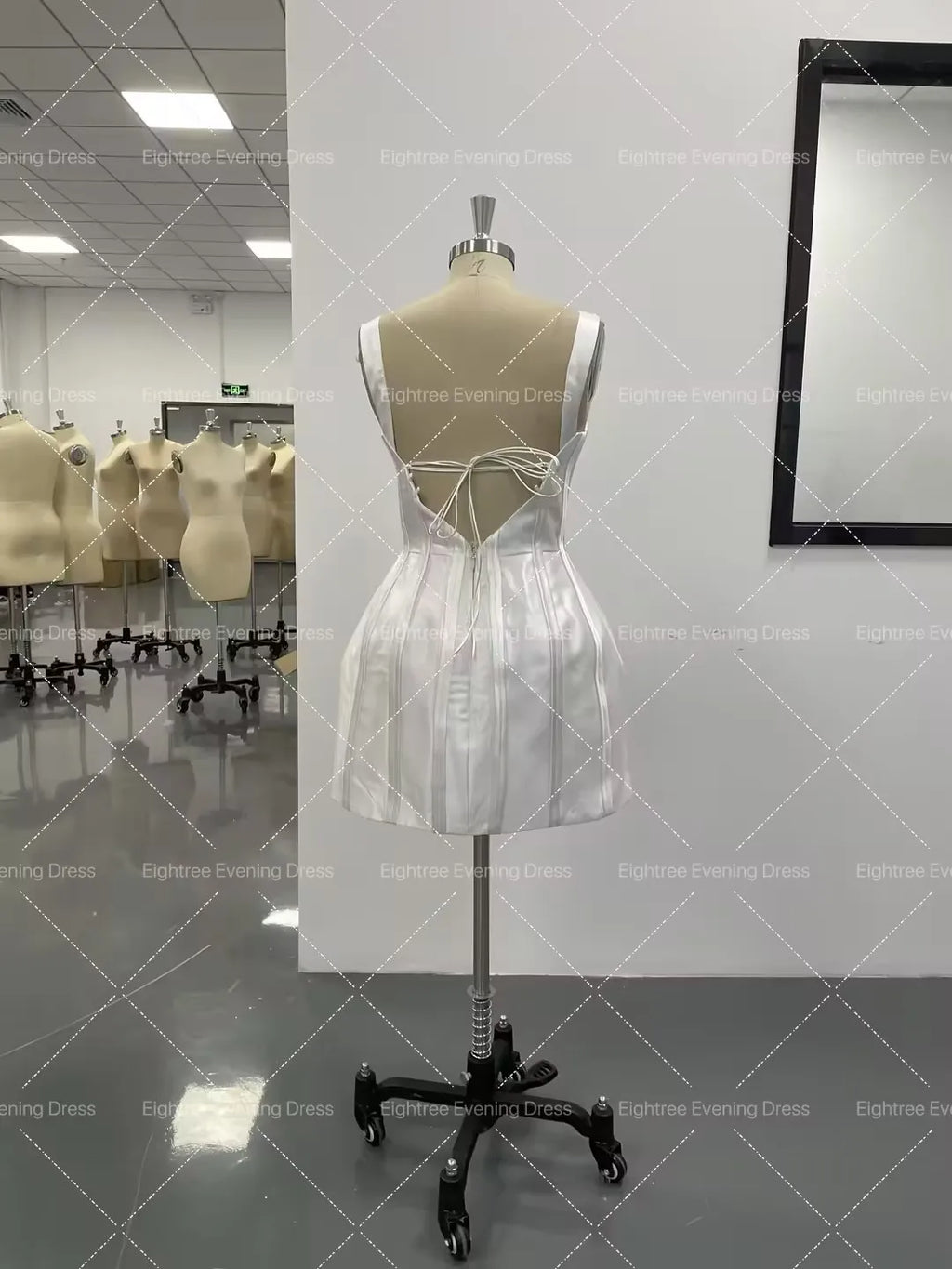 Eightree White Short Wedding Dress Spaghetti Straps Bride Evening Dress Wedding 2024 Elegant Bridal Party Gowns випускне плаття