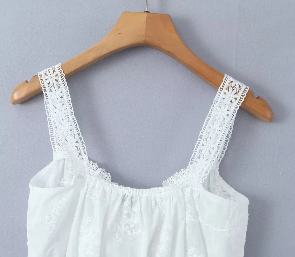 Lace Up Crop Top Skirt Sets For Women Off Shoulder Backless Vestidos Hollow Out Long Skirt 2025 Spring Summer Top Skirt Outfits