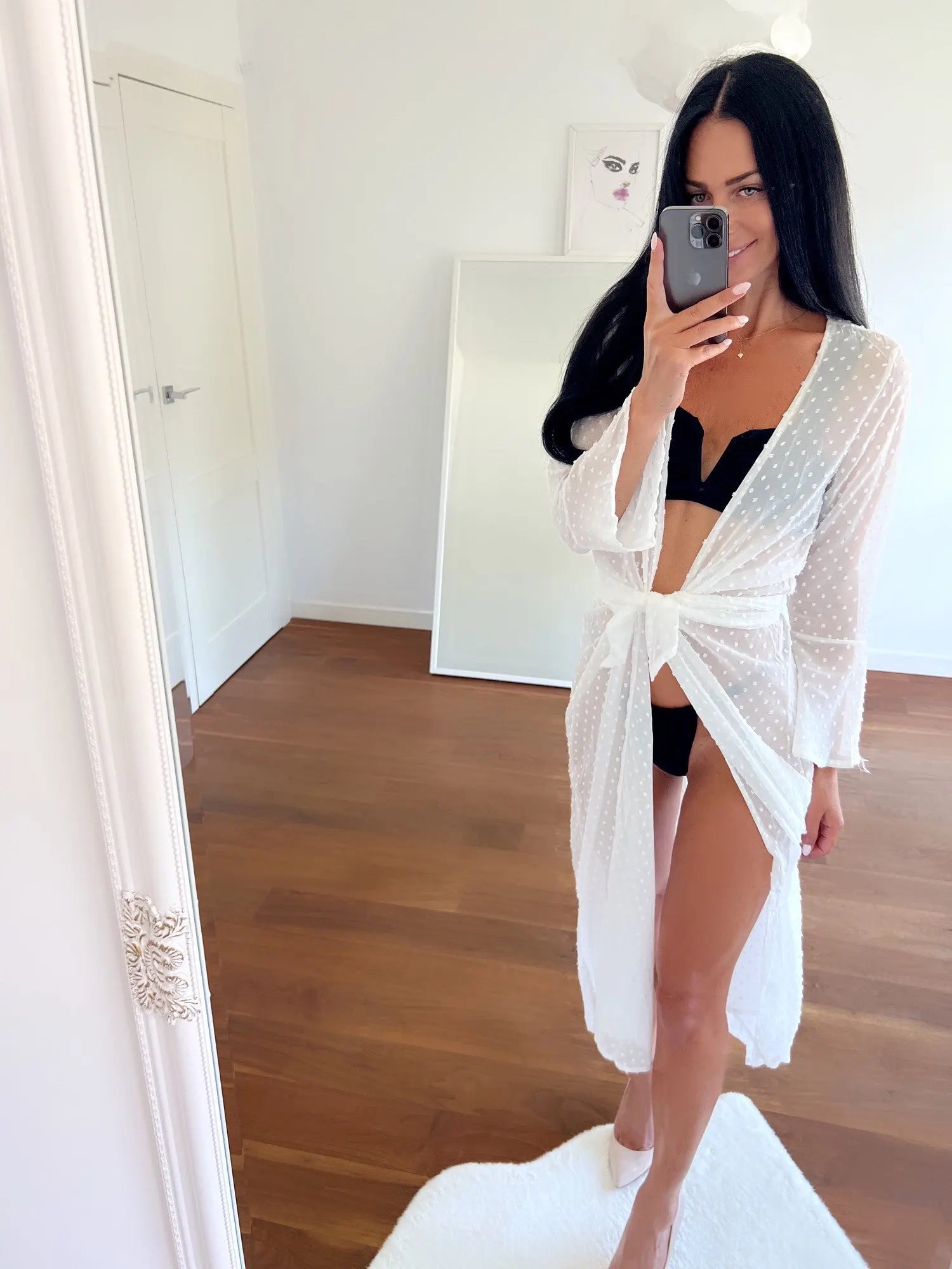 Melphieer 2025 Jacquard Navy Beach Dress Long Beach Cover up Woman Swimwear Bikini Tunic Long Pareos Robe Plage Beachwear Outfit