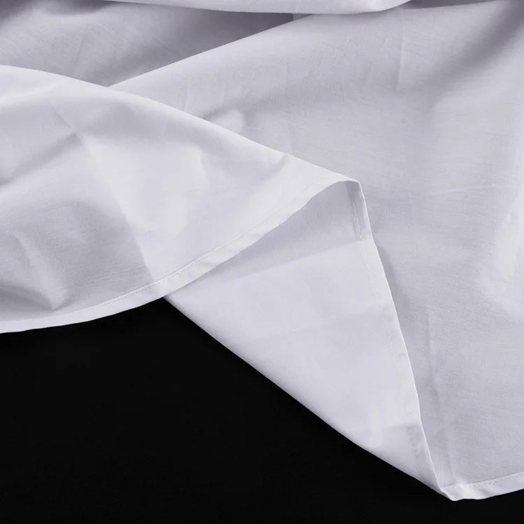 DSMTRC Fashion Long Skirt Suits Ladies Solid Outfits V-Neck Cropped Top And Patchwork White Pleated Maxi Women Skirt 2 Piece-Set